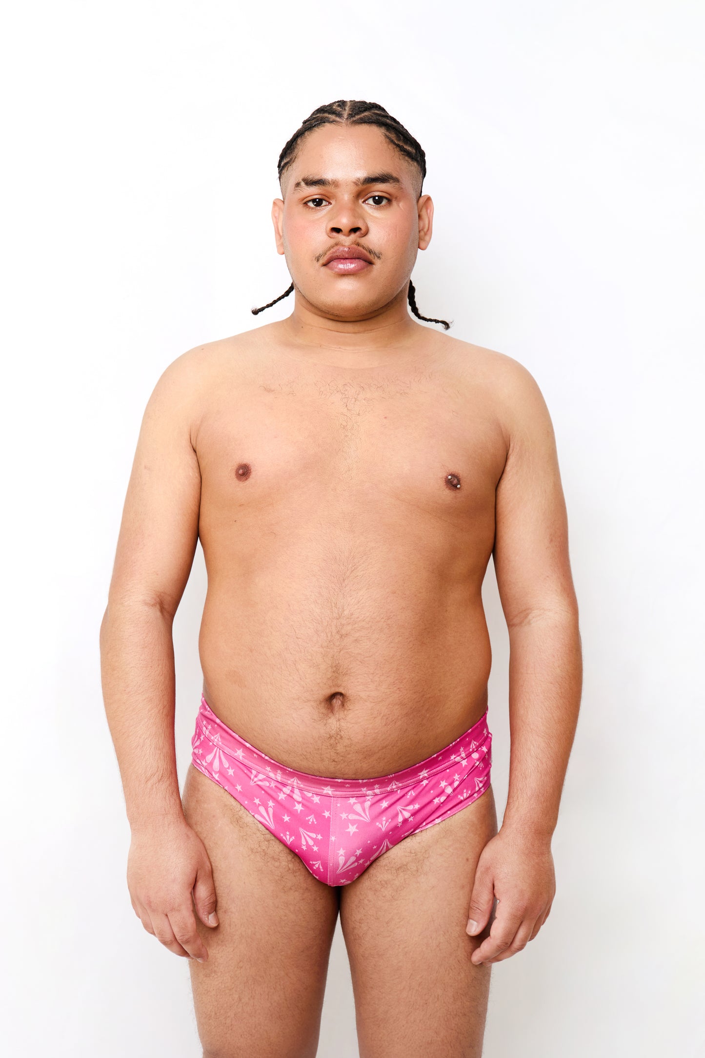 FIRECRACKER SWIM BRIEF (Pink)
