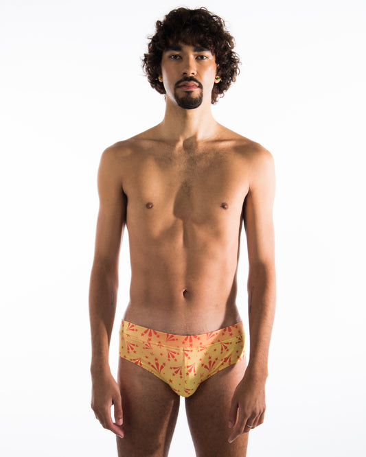 FIRECRACKER SWIM BRIEF (Orange)