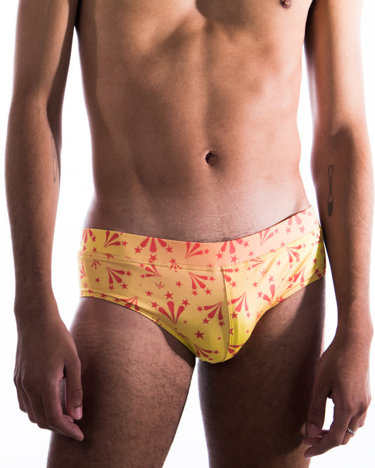 FIRECRACKER SWIM BRIEF (Orange)