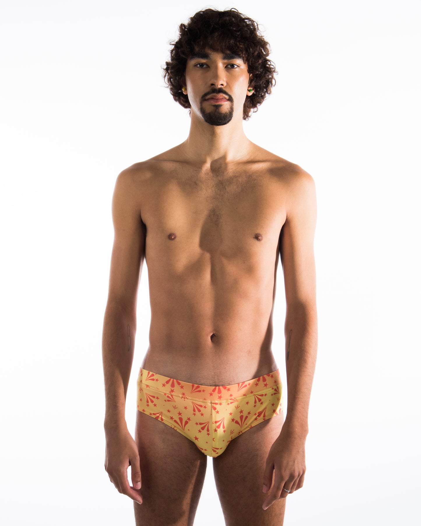 FIRECRACKER SWIM BRIEF (Orange)