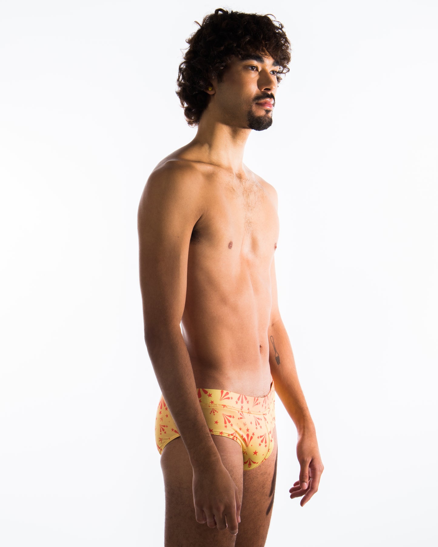 FIRECRACKER SWIM BRIEF (Orange)