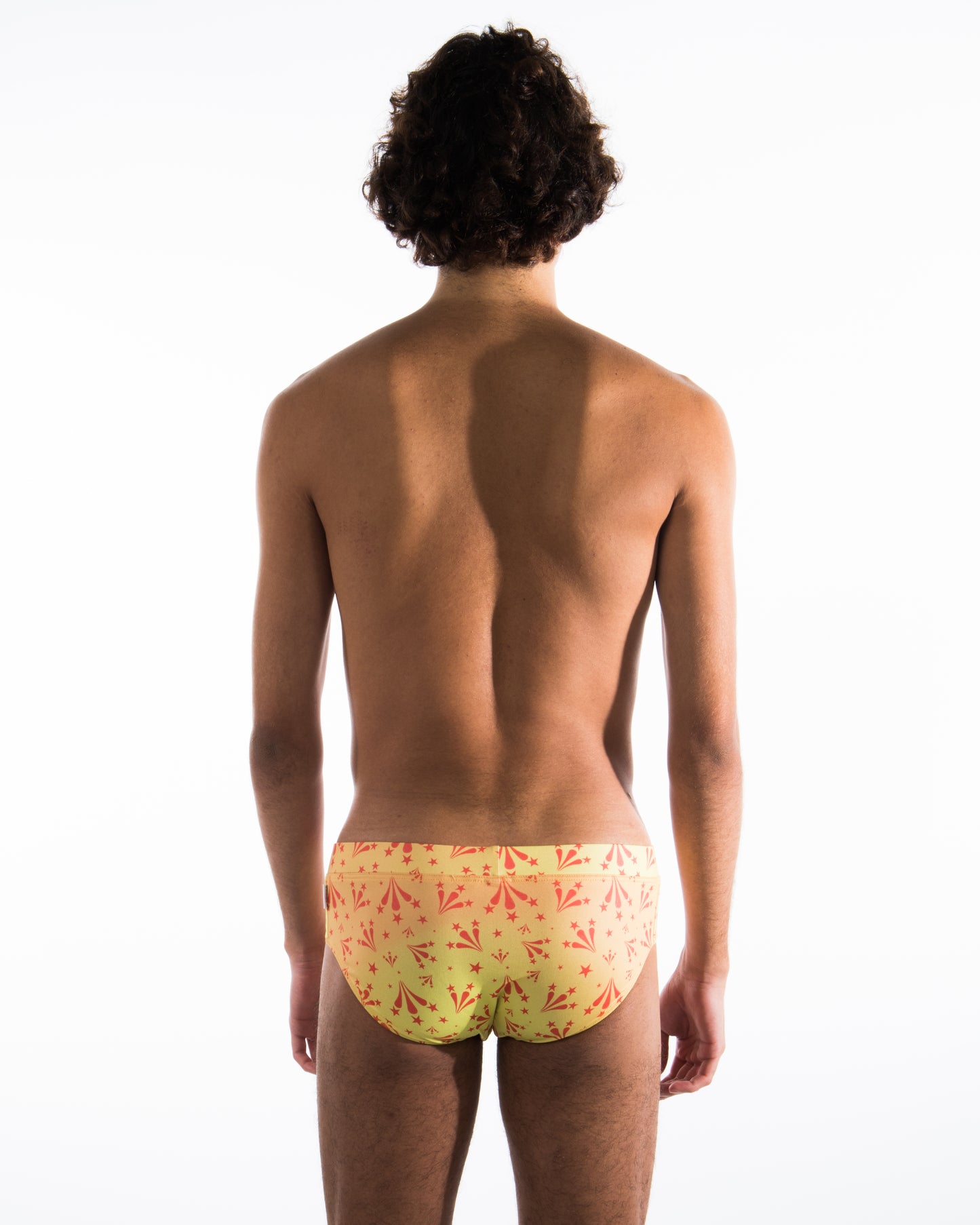 FIRECRACKER SWIM BRIEF (Orange)