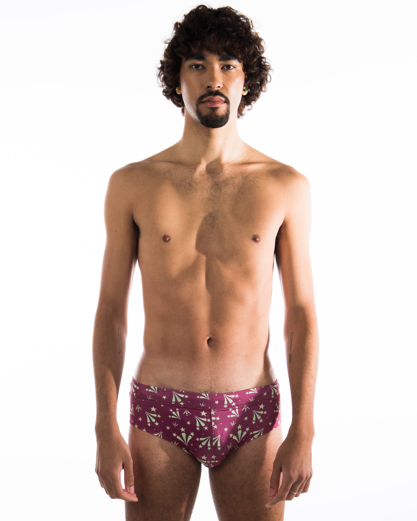 FIRECRACKER SWIM BRIEF (Purple)